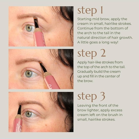 Chella Eyebrow Cream in Tantalizing Taupe - Picture 7 of 8